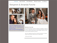 Tablet Screenshot of amandaandbenjamin.com